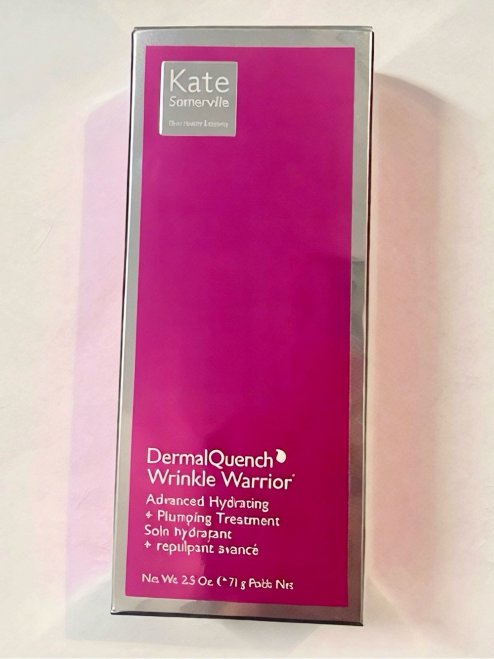 Kate Somerville Dermal Quench Wrinkle Warrior New FULL SIZE 2.5 OZ New Skin Care